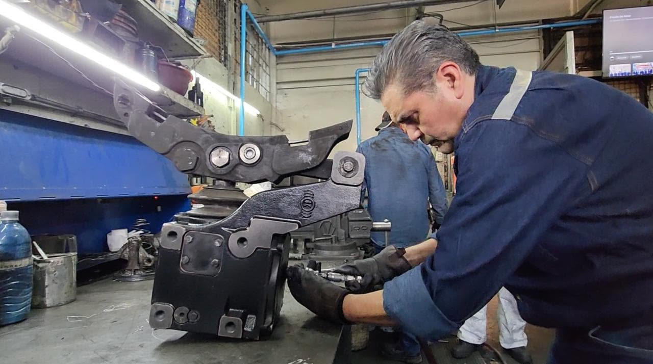 Mantenimiento mayor y rehabilitación de material rodante