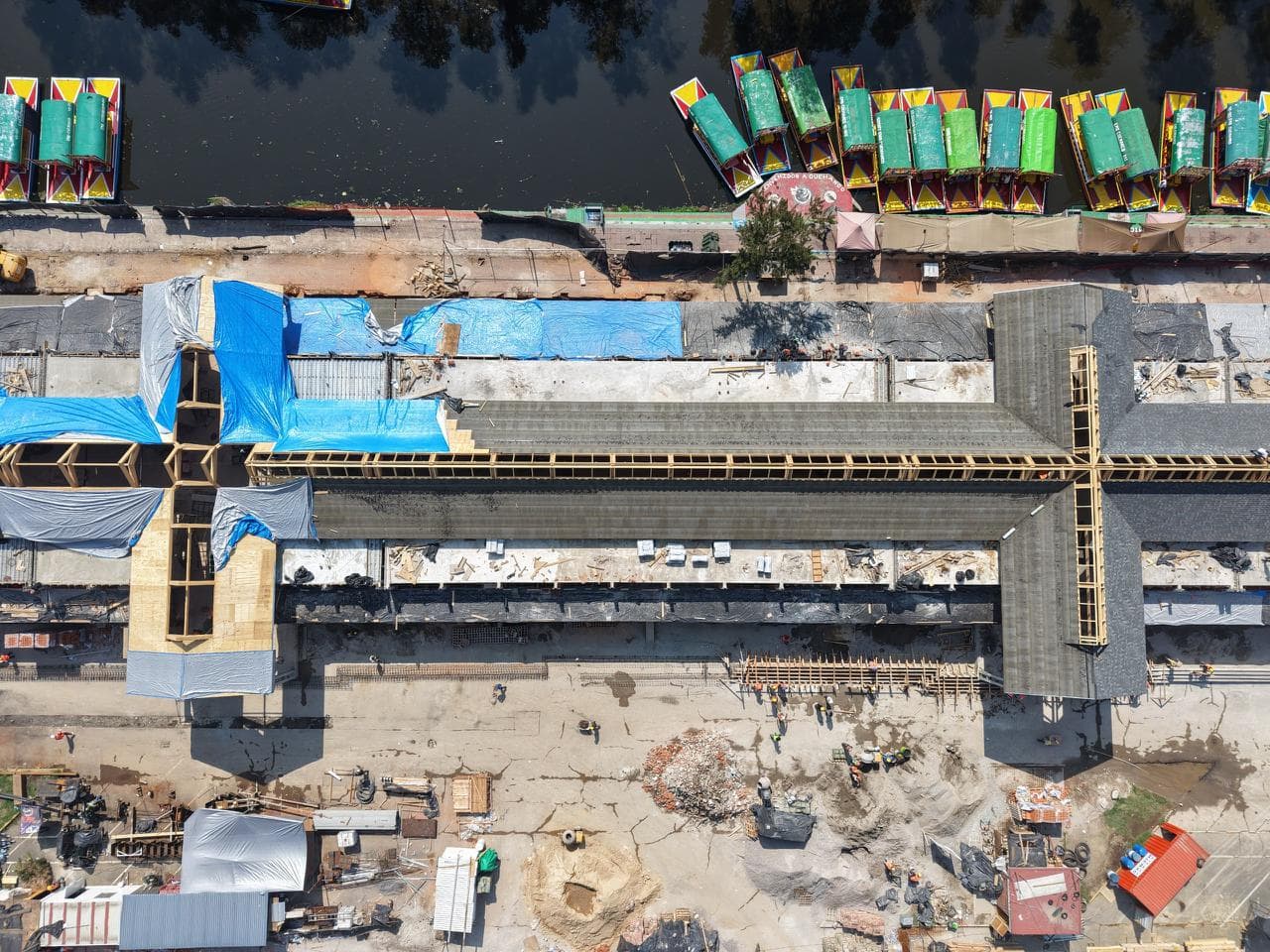 Elaboración del proyecto ejecutivo de rehabilitación de 7 embarcaderos en Xochimilco